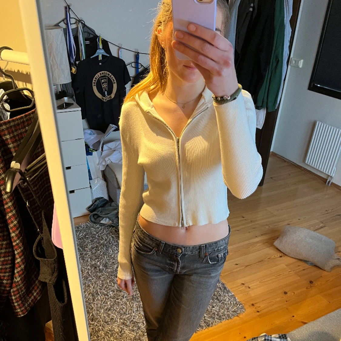 Vit kofta från Brandy Melville - 90