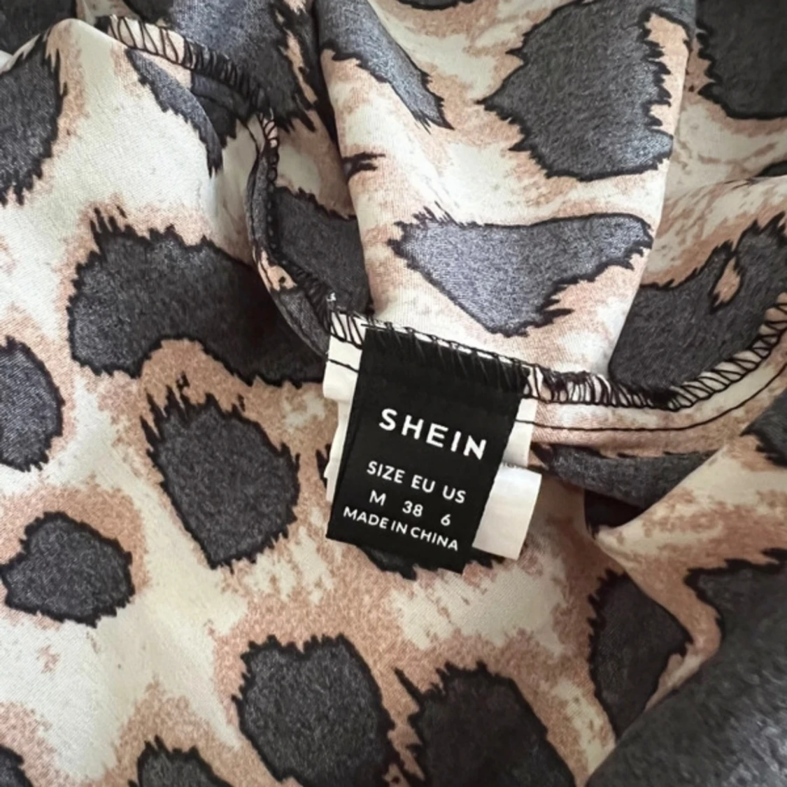 Leopard klänning  - 93