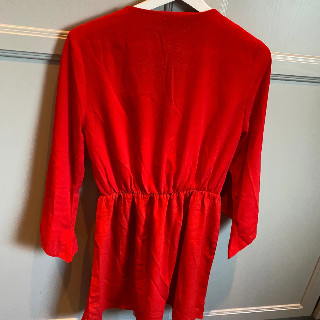 Röd klänning  - 92