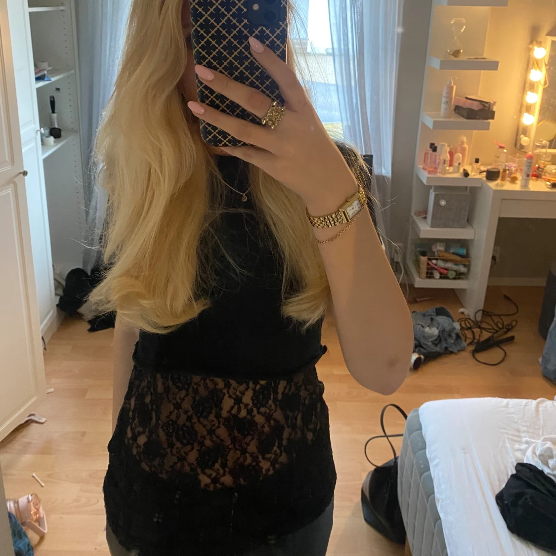 Spets topp o cropp topp - 91