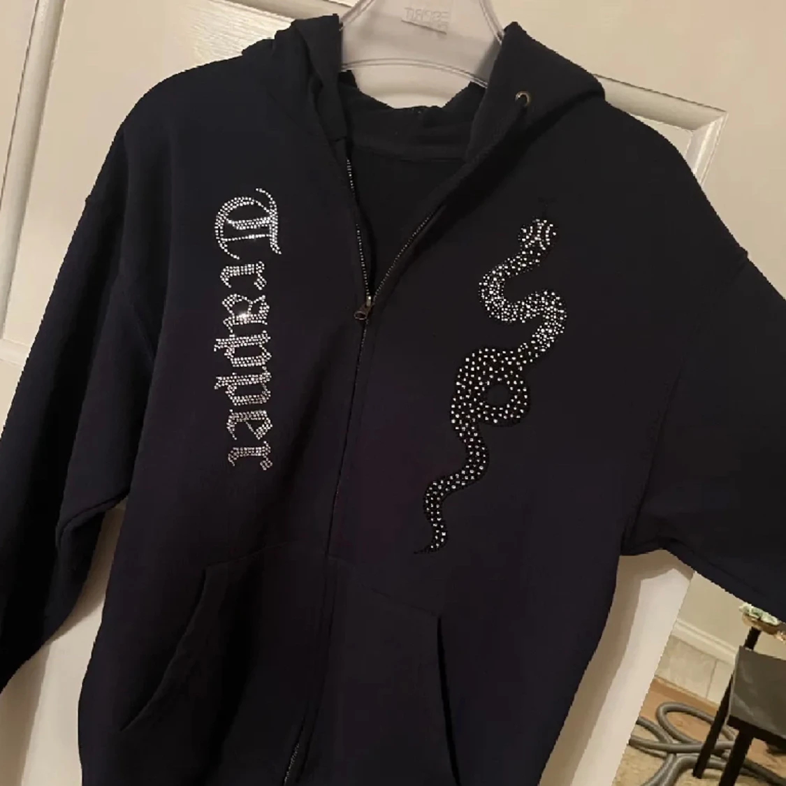 Rhinestone hoodie