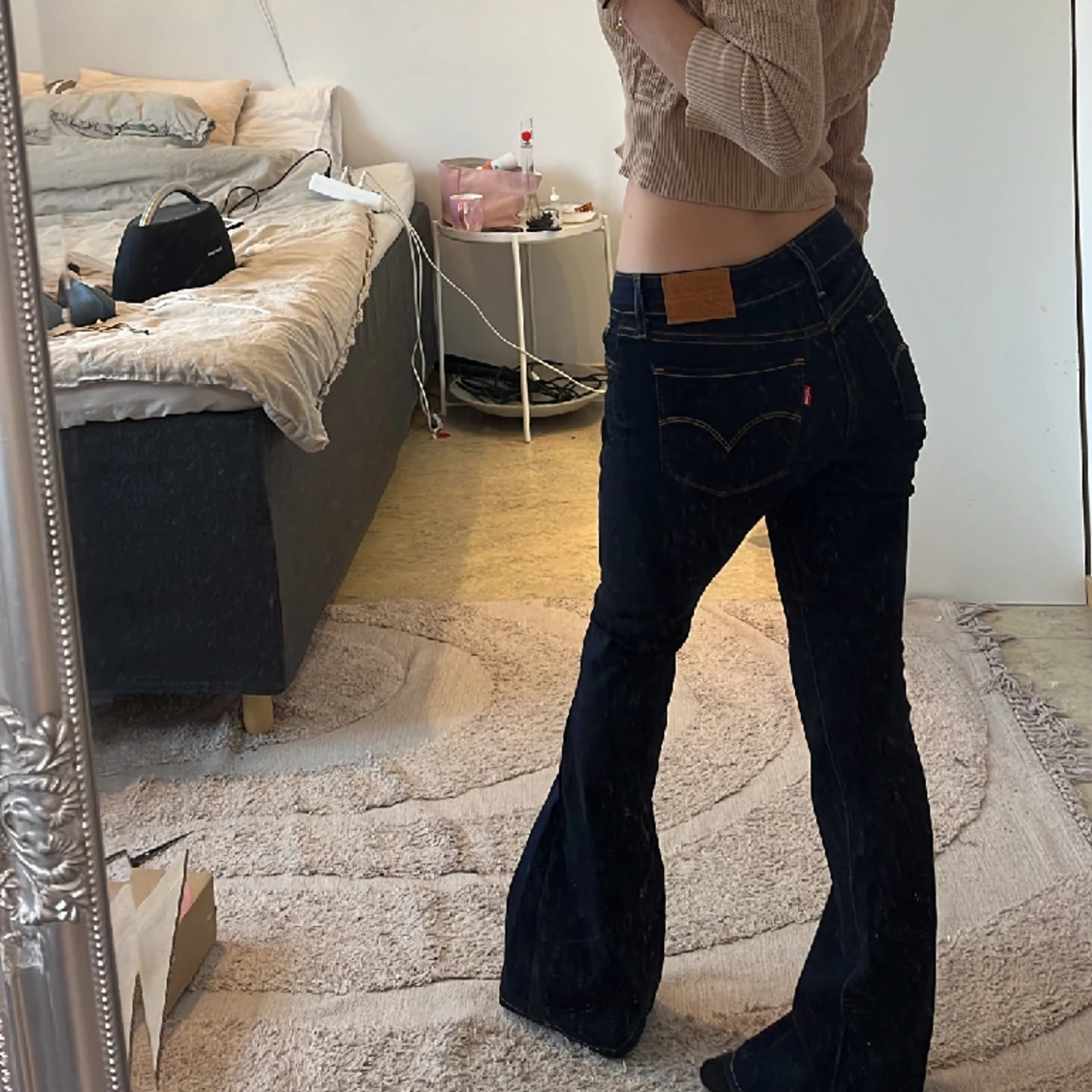 Levis lågmidjade bootcut jeans  - 90