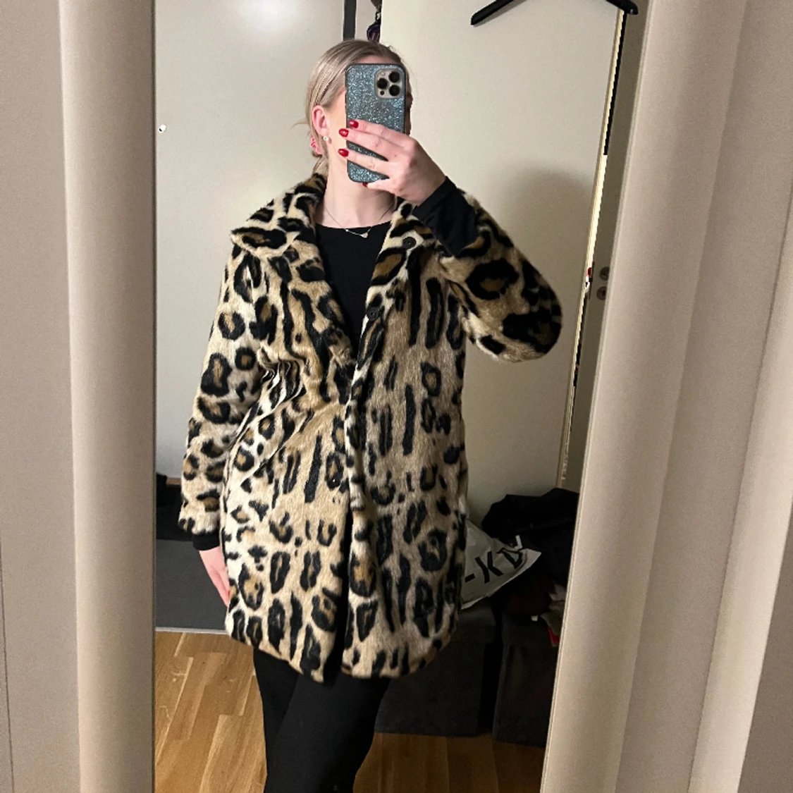 Lepoardpälskappa  - 90