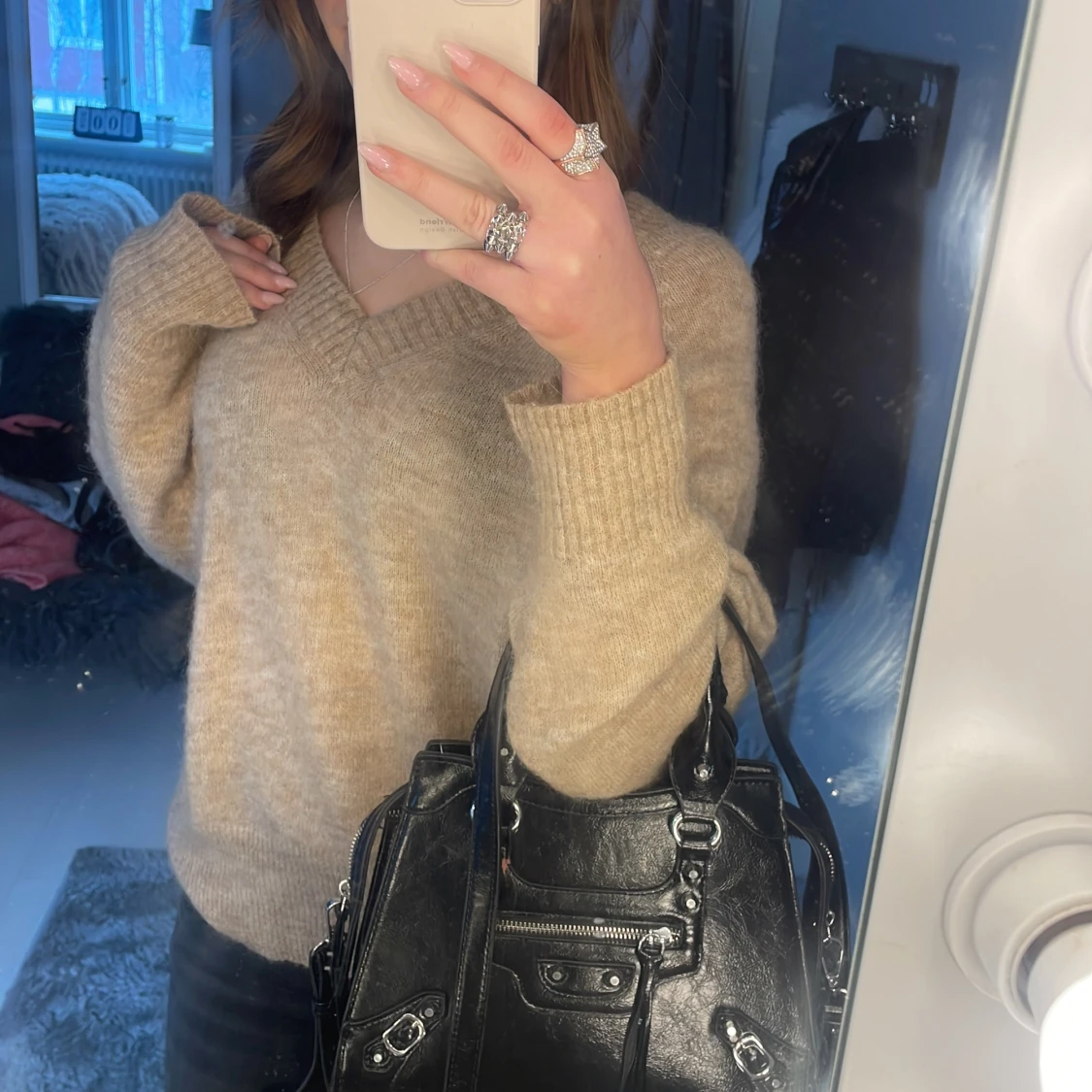 Stickad tröja  - 90