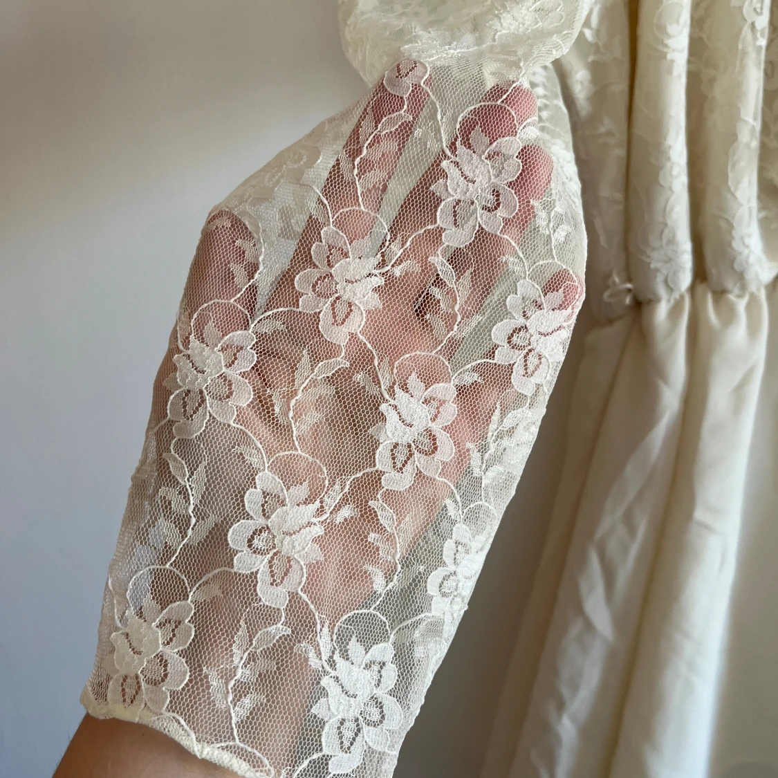 Studentklänning med spets - 90