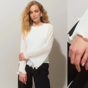 Blus Gina tricot - Säljer denna superfina blusen från Gina. Helt slutsåld. Använd en gång. Storlek 36. Det går bra att använda köp nu😊💗