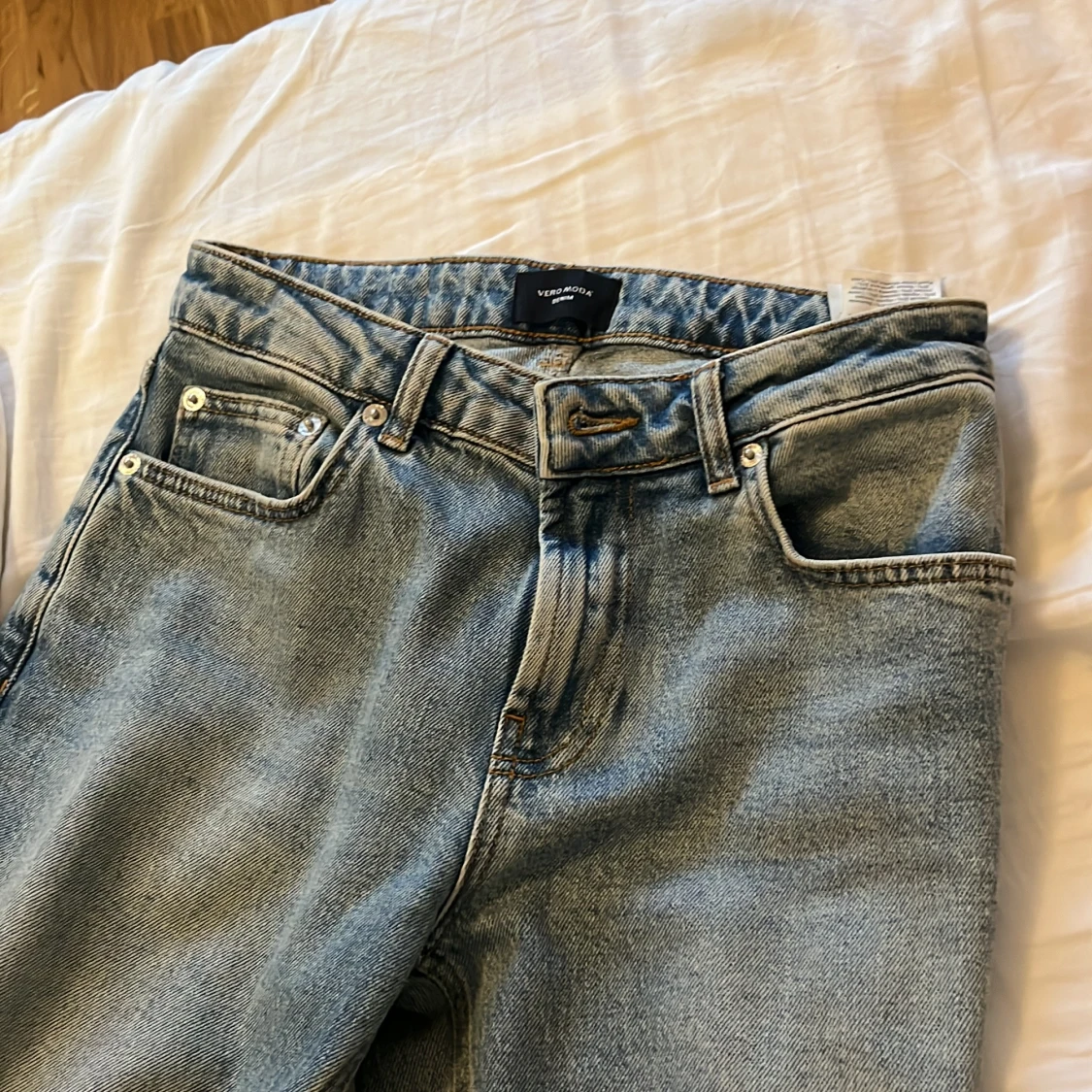 Blåa jeans 