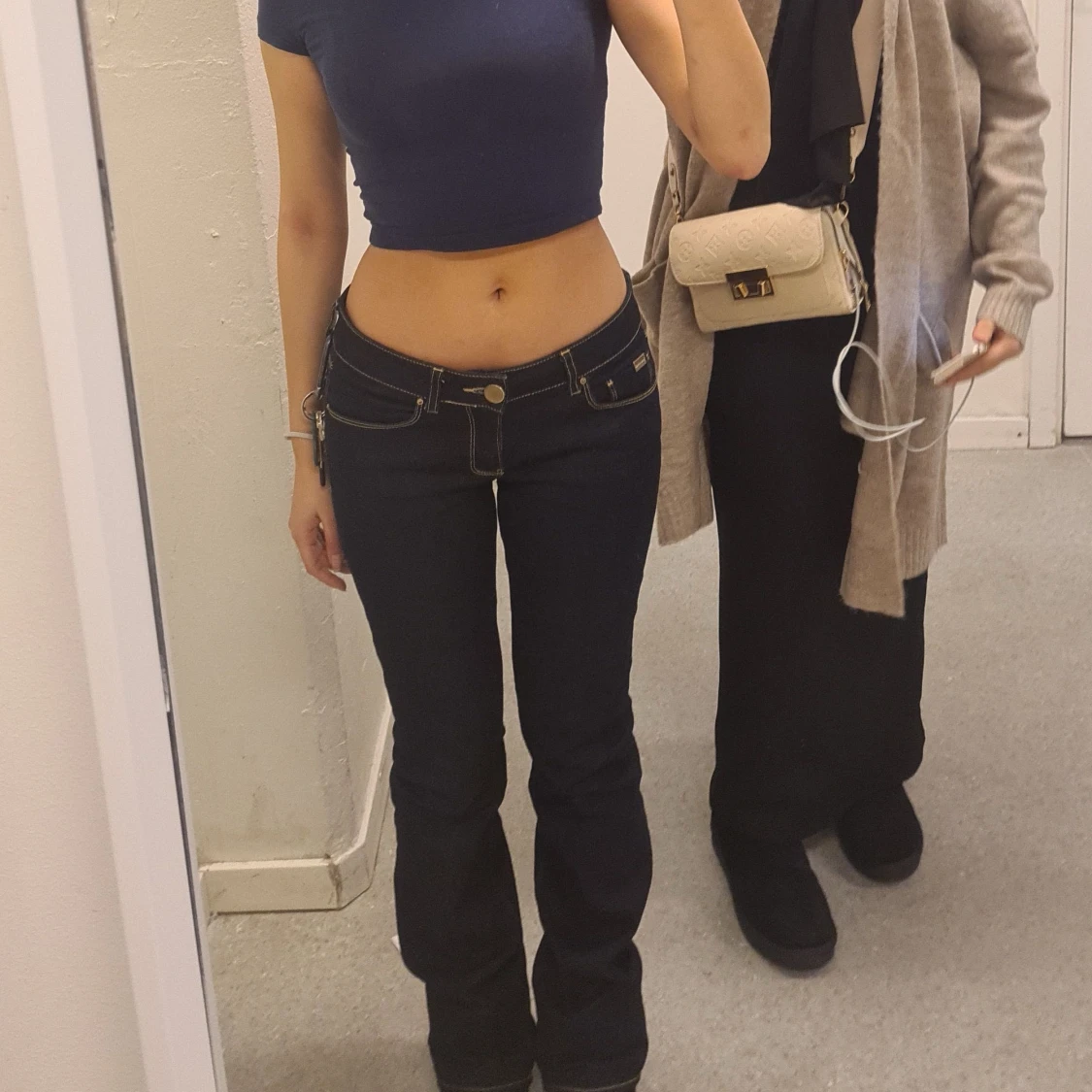 vintage lowwaisted jeans