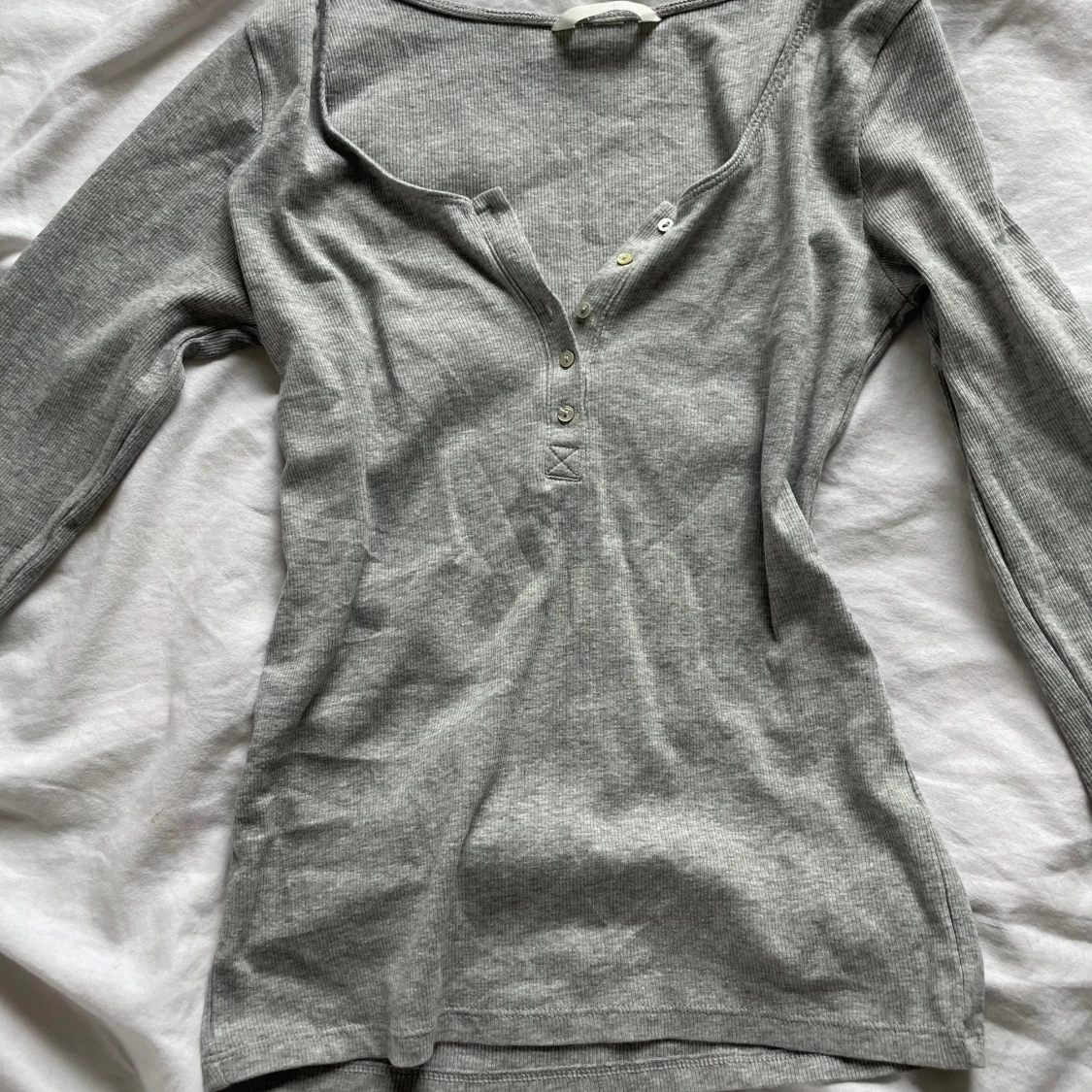Grå långärmad tröja!🤍