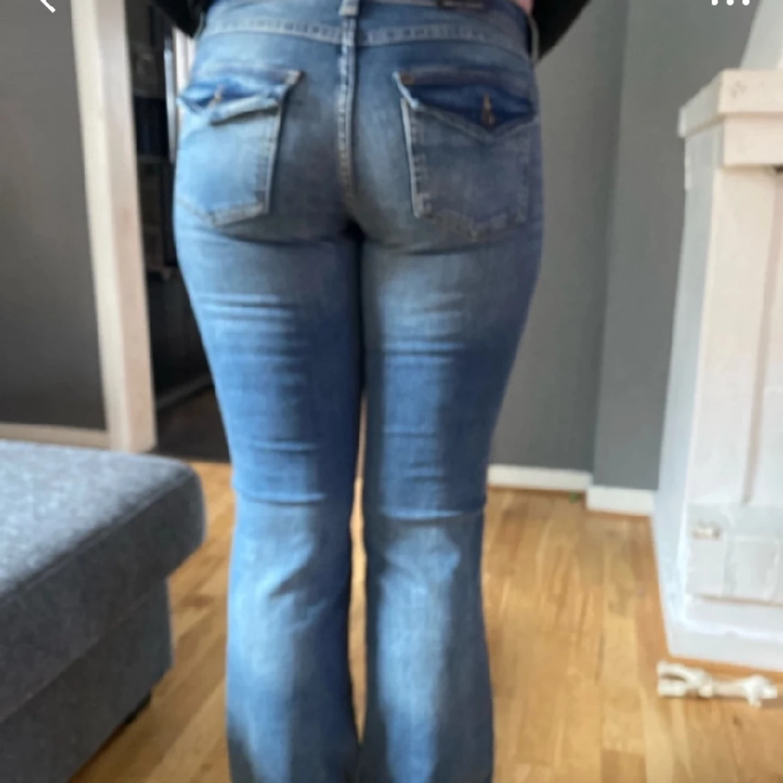 Low waist bootcut jeans - 90