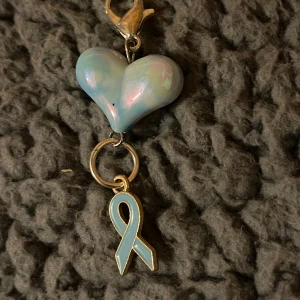 Nyckelring med blåbandet - Nyckel med blåbandet (prostatacanser)