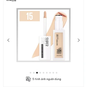 Maybeline concealer shade 15  - Prova 1-2 ggr