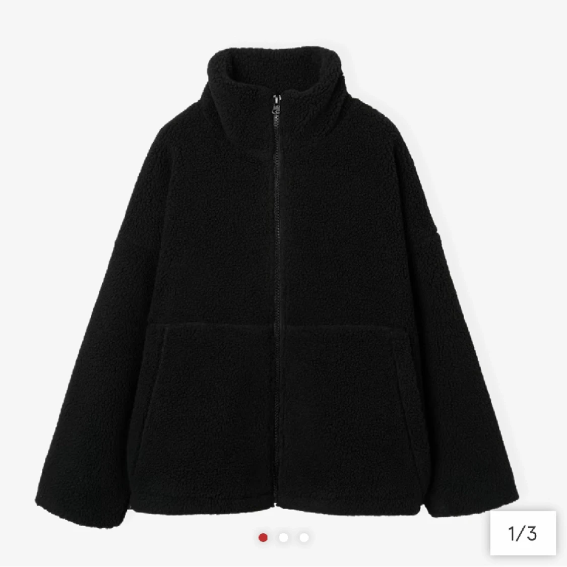 Carin Wester teddy jacka svart