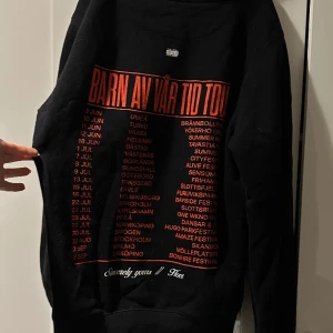 hov1 hoodie - hov1 hoodie från förra årets tour i bra skick. säljer då jag inte använder den. Storlek s. 250kr. om flera intresserade,bud🩷🩷nypris 499 eller 599 så passa på nu💋