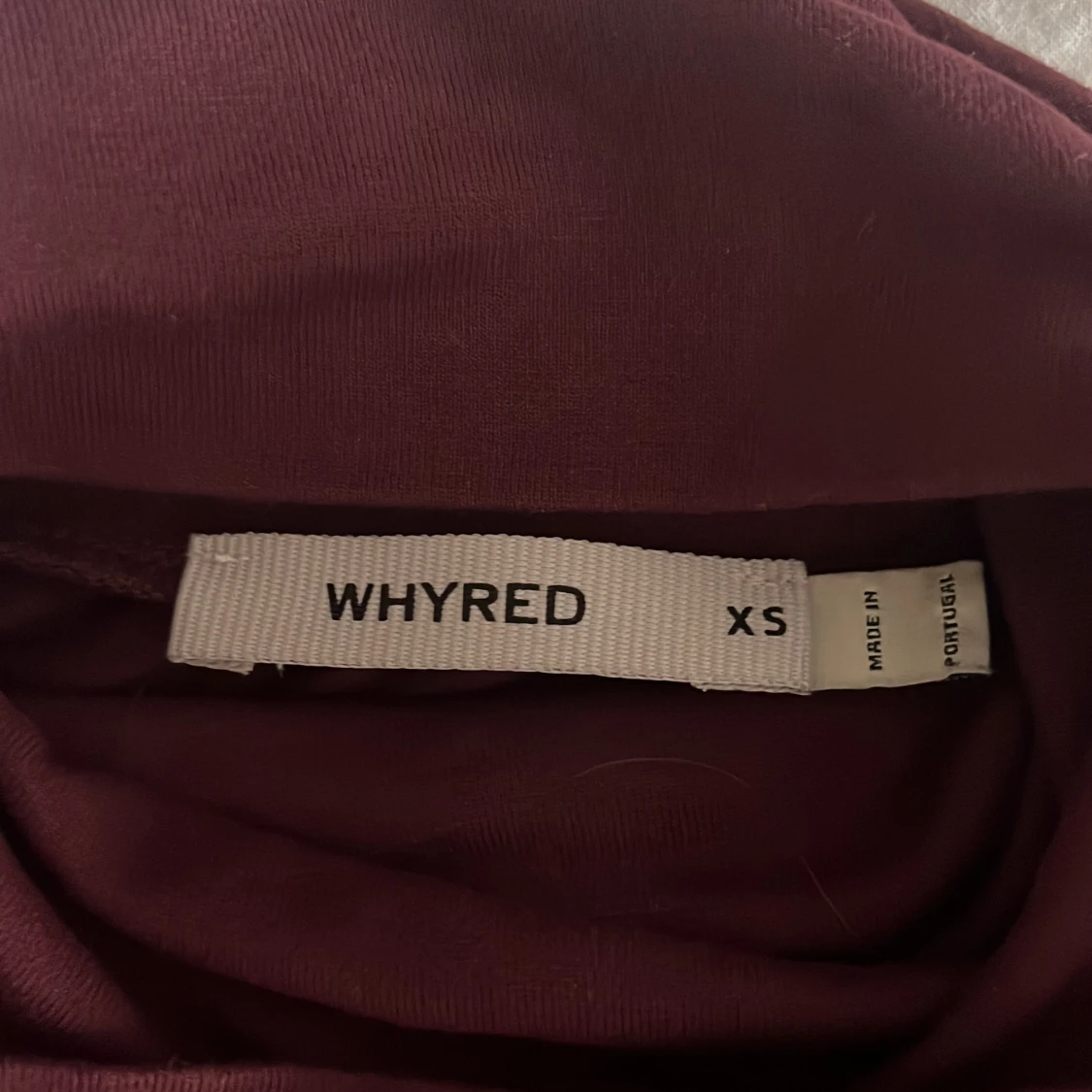 Polotröja vinröd - 91