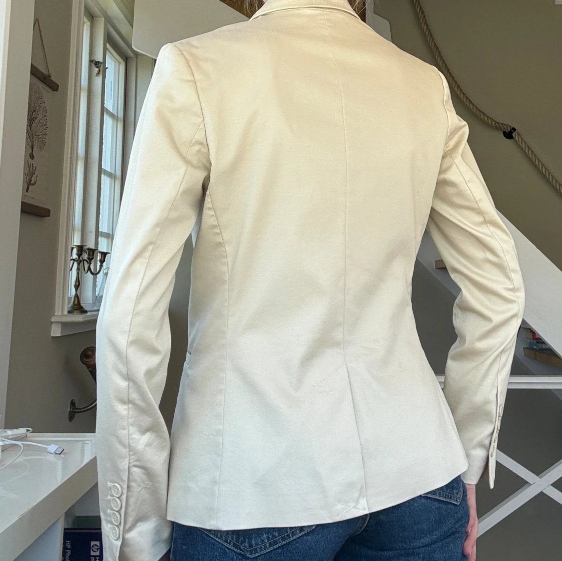 Beige blazer/kavaj - 91