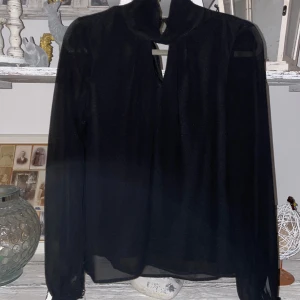 blus - svart fin blus, använda några gånger och super skönt material 