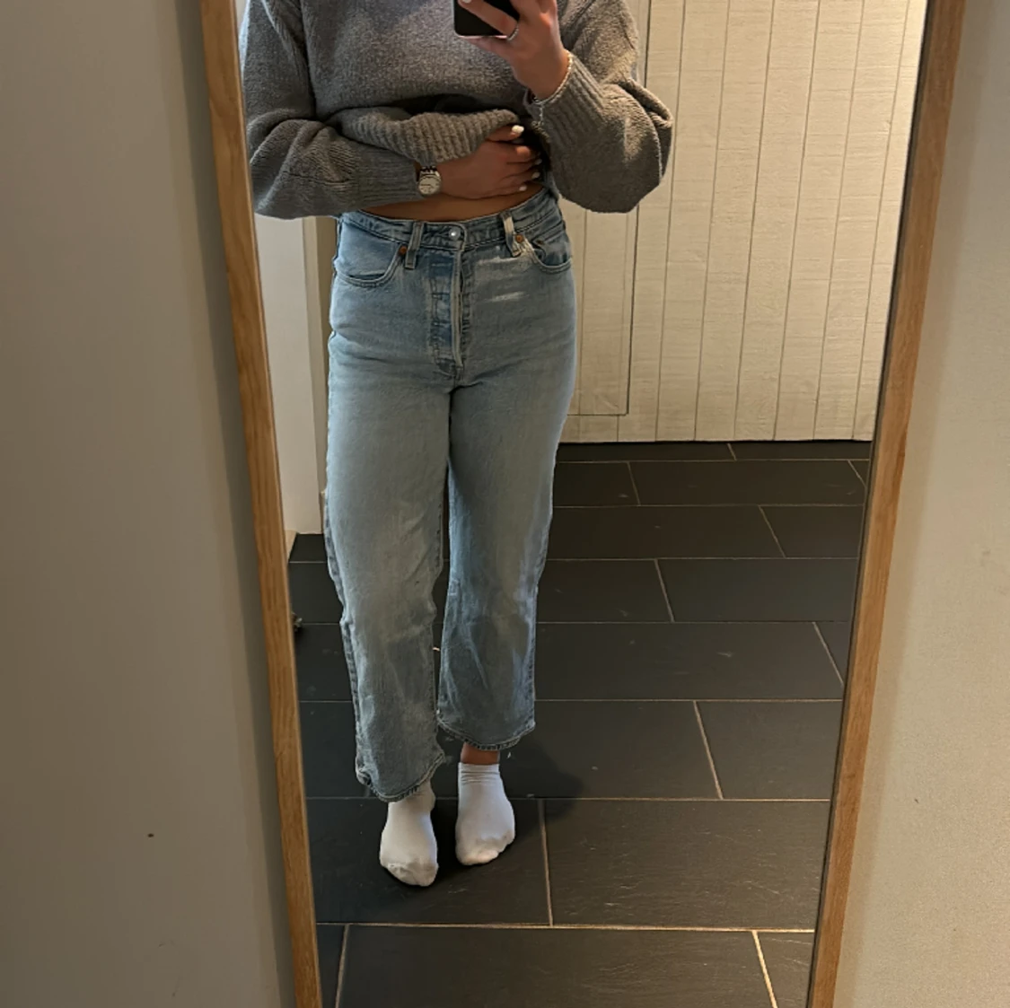 Levi’s ribcage straight jeans  - 91