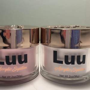 Säljer så fina akryl pulver från Luu nails. Endast använda 1 gång. 💕 färgerna princess pink och Milky white. 💕 Säljer då de inte kommer till användning. 💕