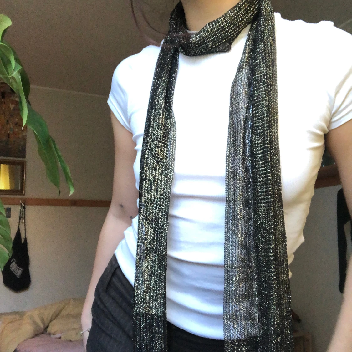 Glitter scarf