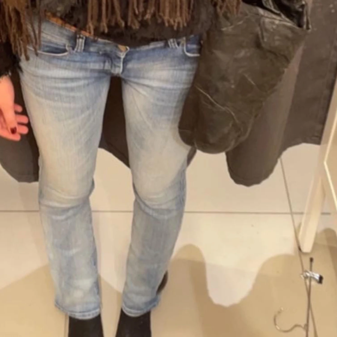 Lågmidjade jeans  - 90