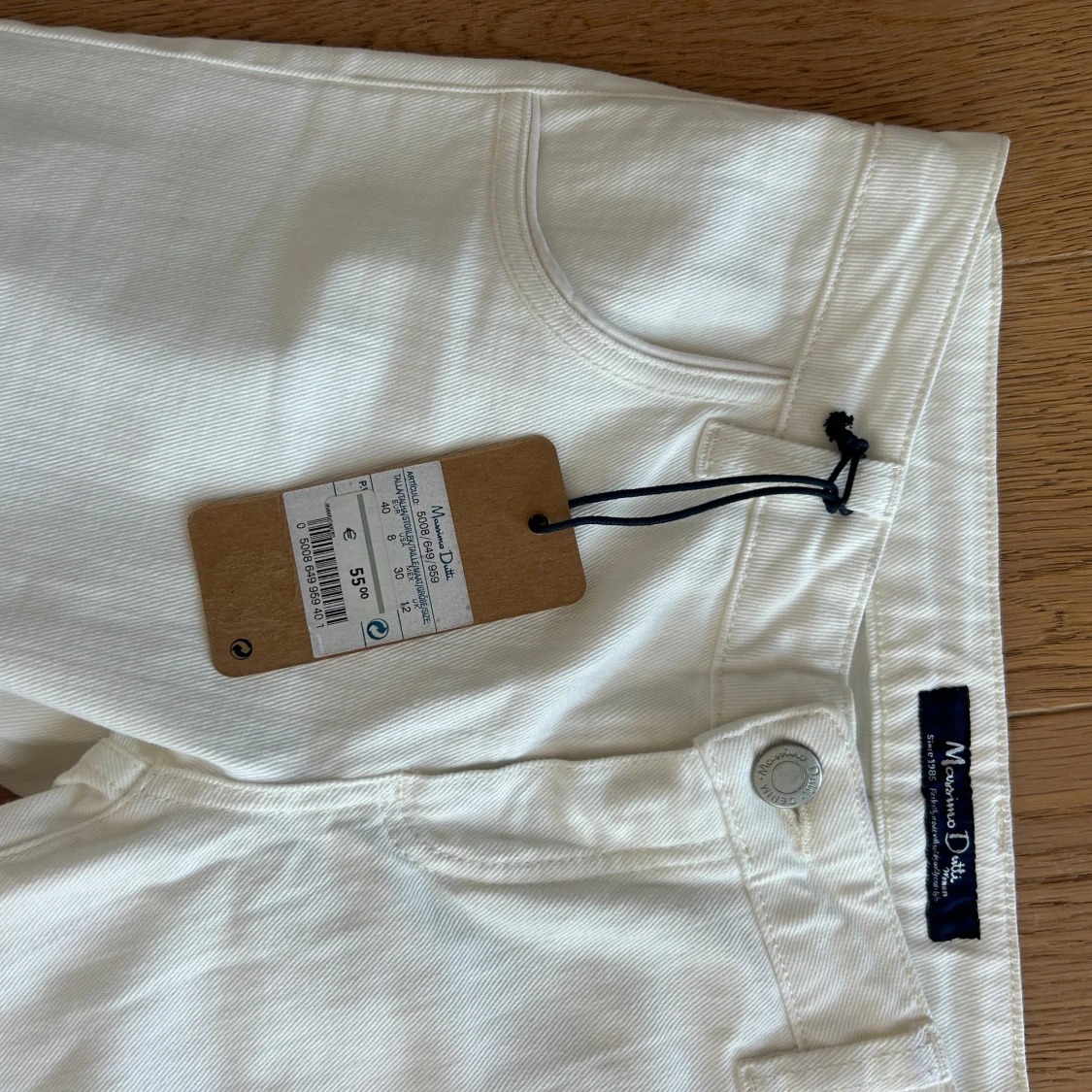 Massimo dutti jeans i vitt  - 92