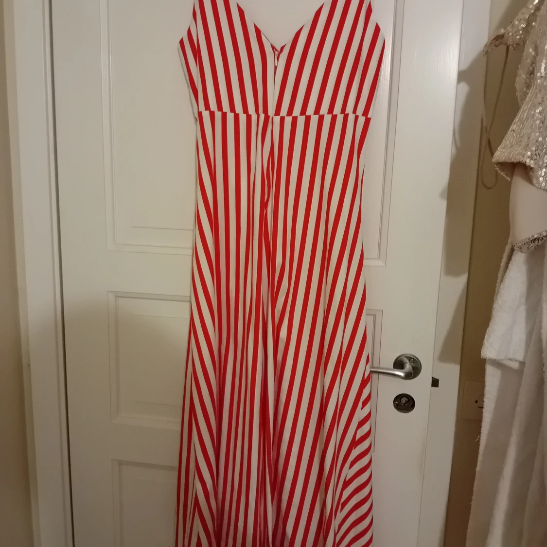 Mango Randig klänning 