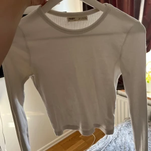 Vit långärmad topp - Super fin vardags topp
