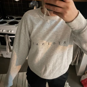 Grå sweatshirt  - Säljer en grå sweatshirt då den inte kommer till användning⭐️