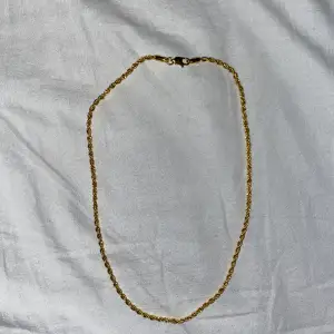 Guld cordell halsband 45cm