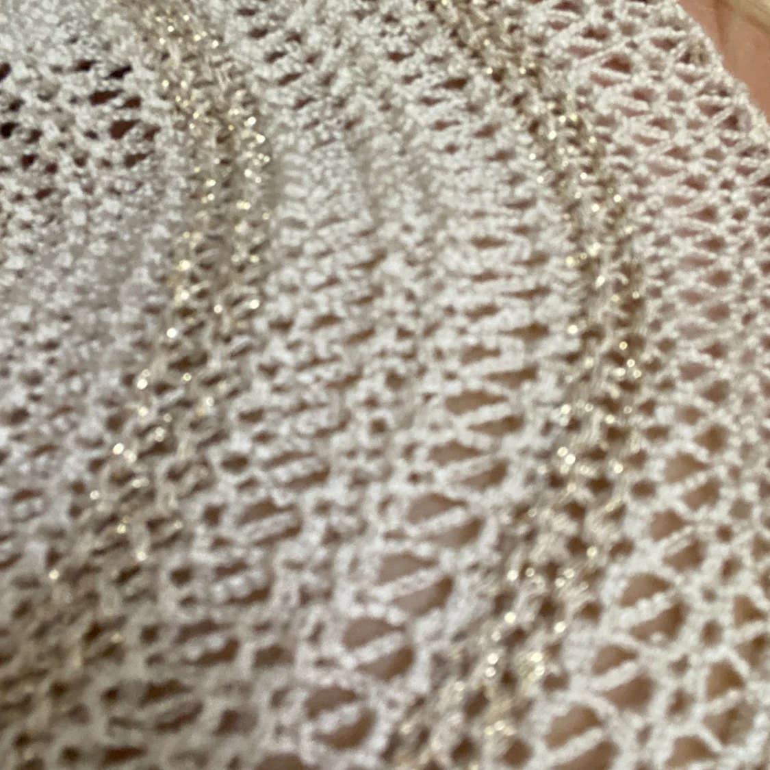 Guld glittrig topp - 91