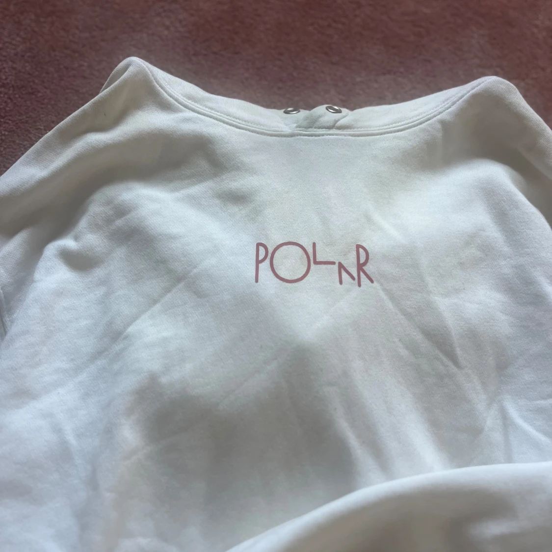 Polar vit hoodie  - 90
