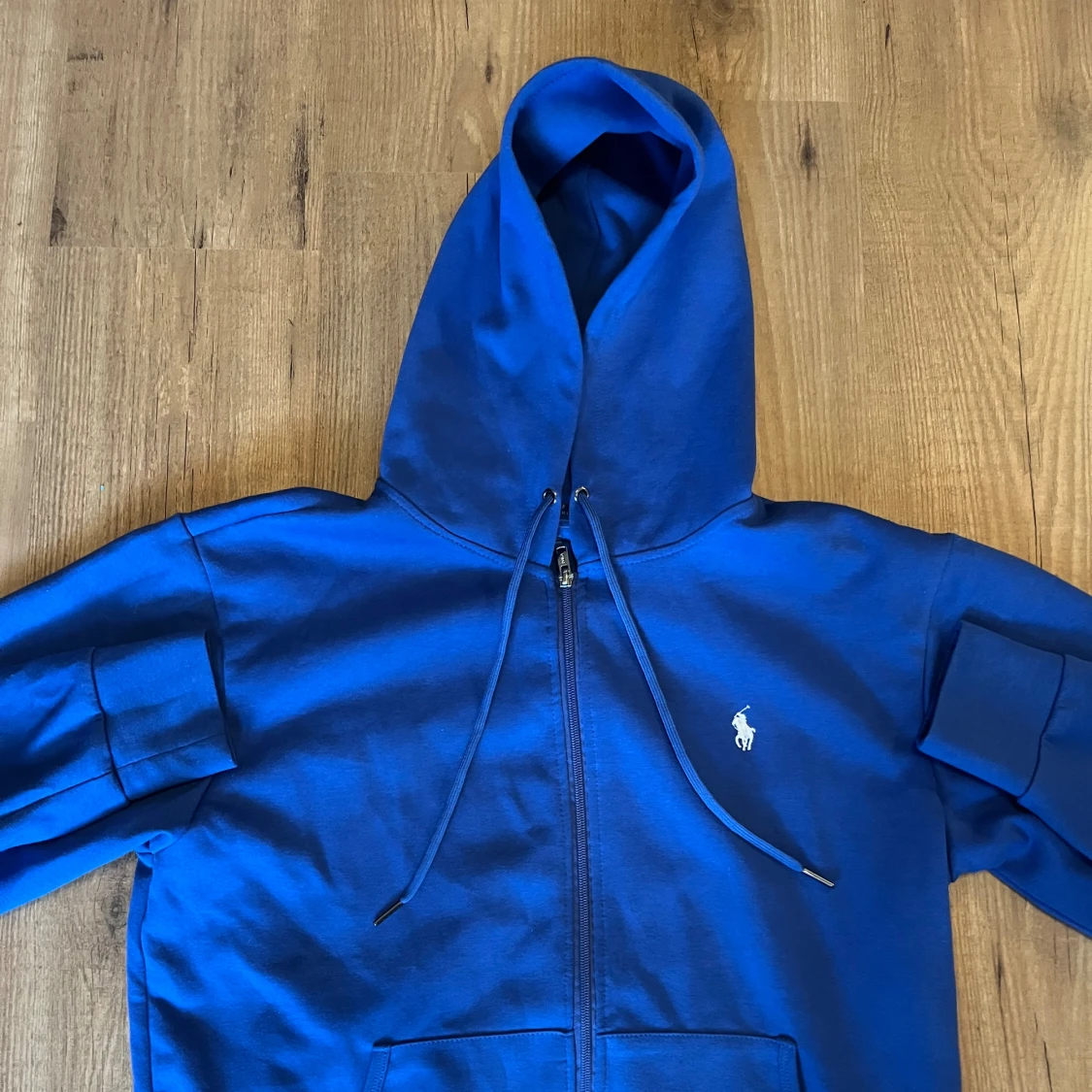 Blå Polo Zip - 90