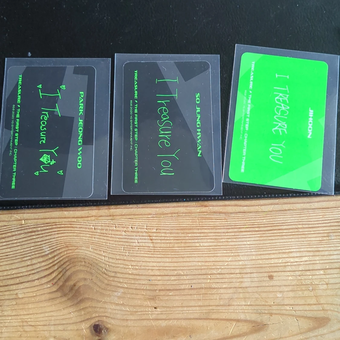 Treasure photocards - 1