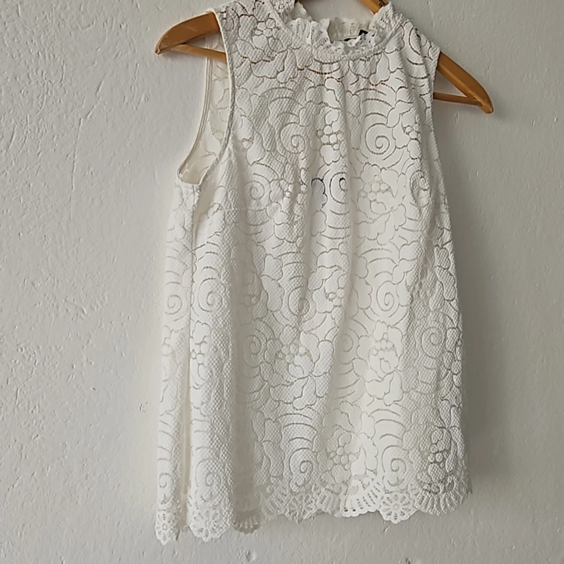 Vit blus Banana Republic