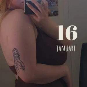 Brun croptop - Matchar kjolen jag säljer!