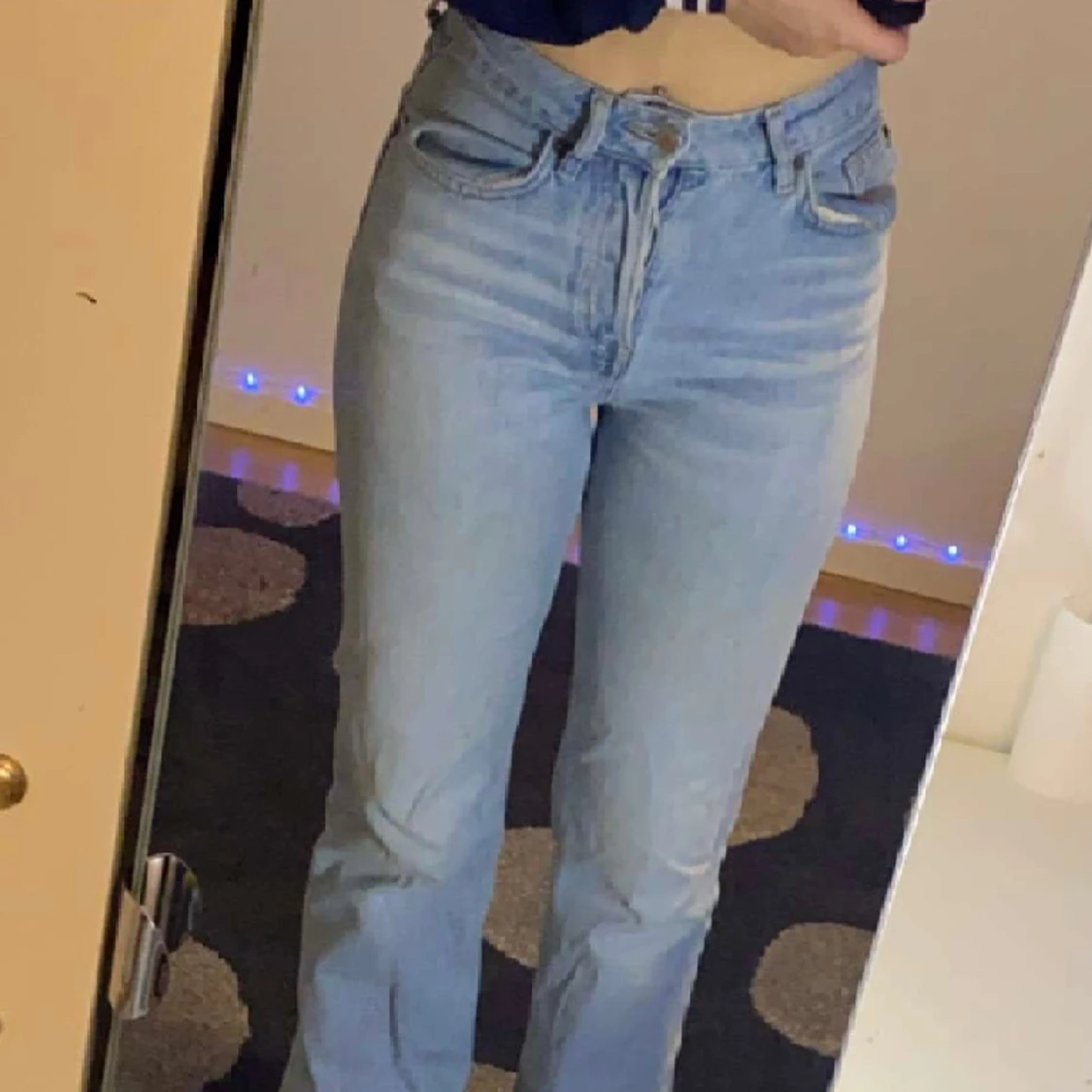 Högmidja jeans - 90