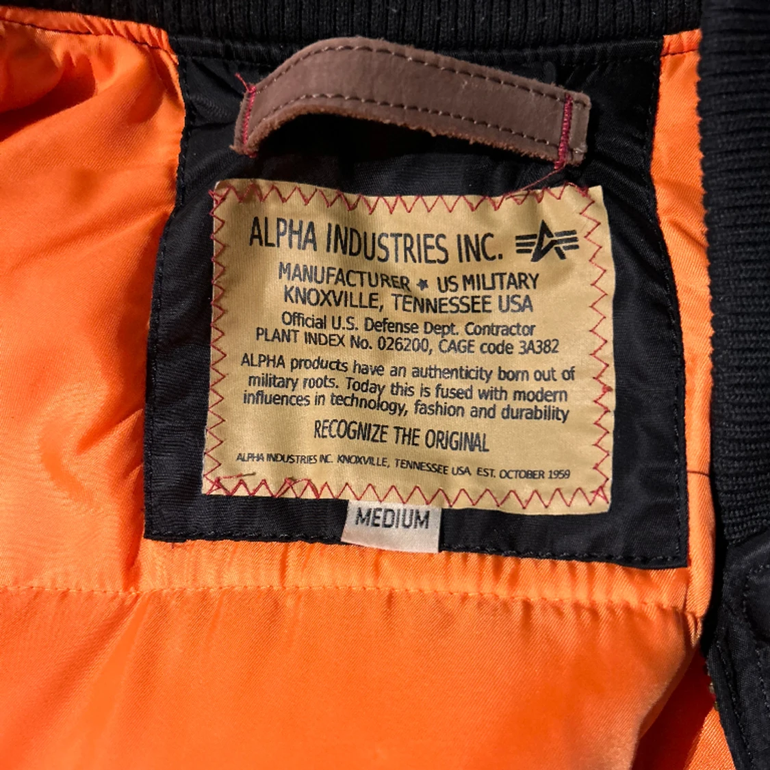Bomberjacka Alpha Industries - 90
