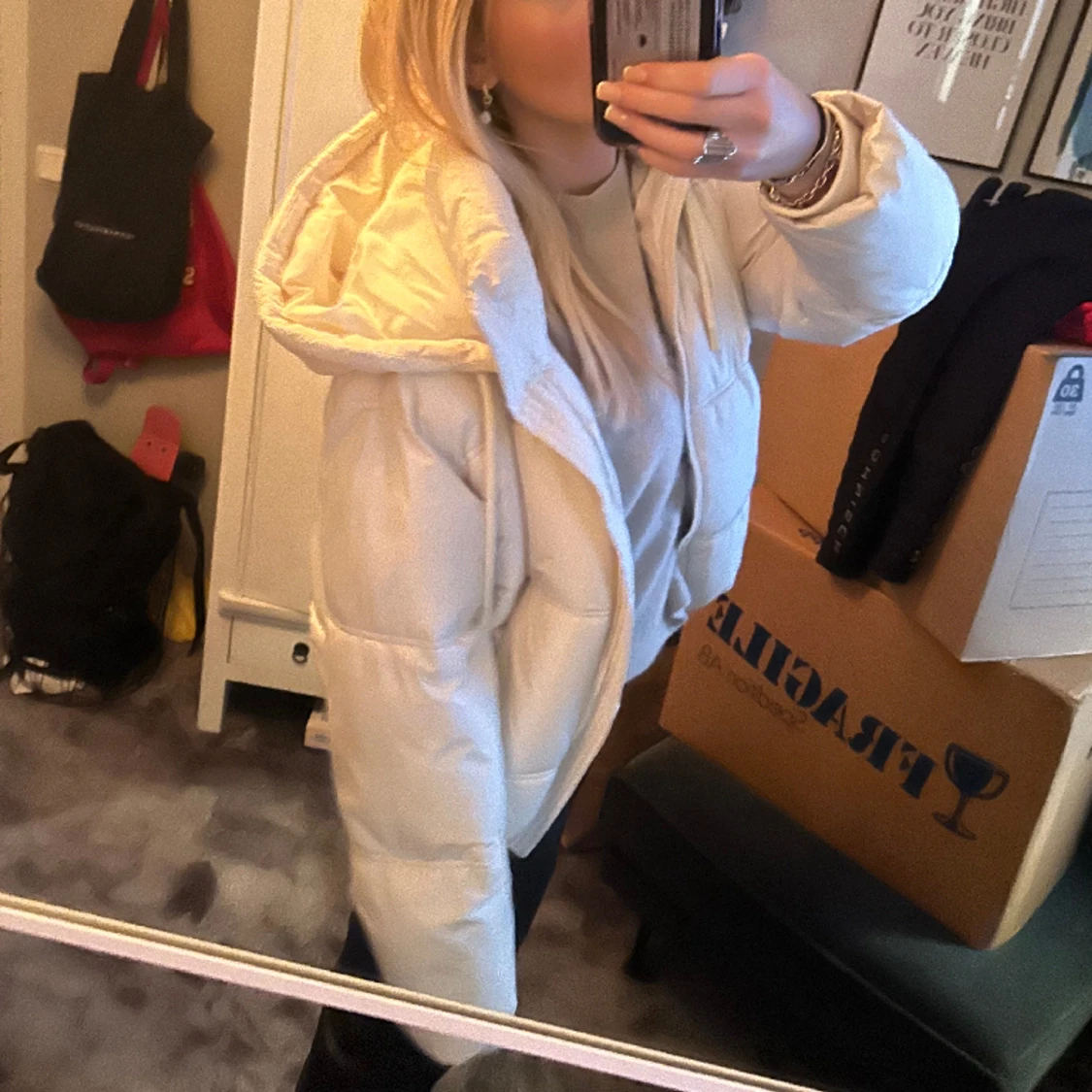 Zara jacka, färgen är som sista bilden💞 - 90