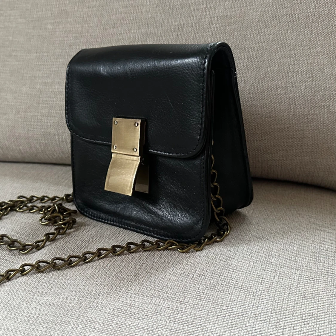 Liten skinnväska - Made in italy - 90