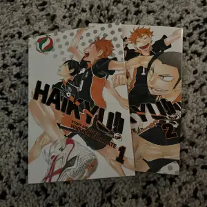 2 volymer av Haikyu mangan💗 Nytt skick💞 