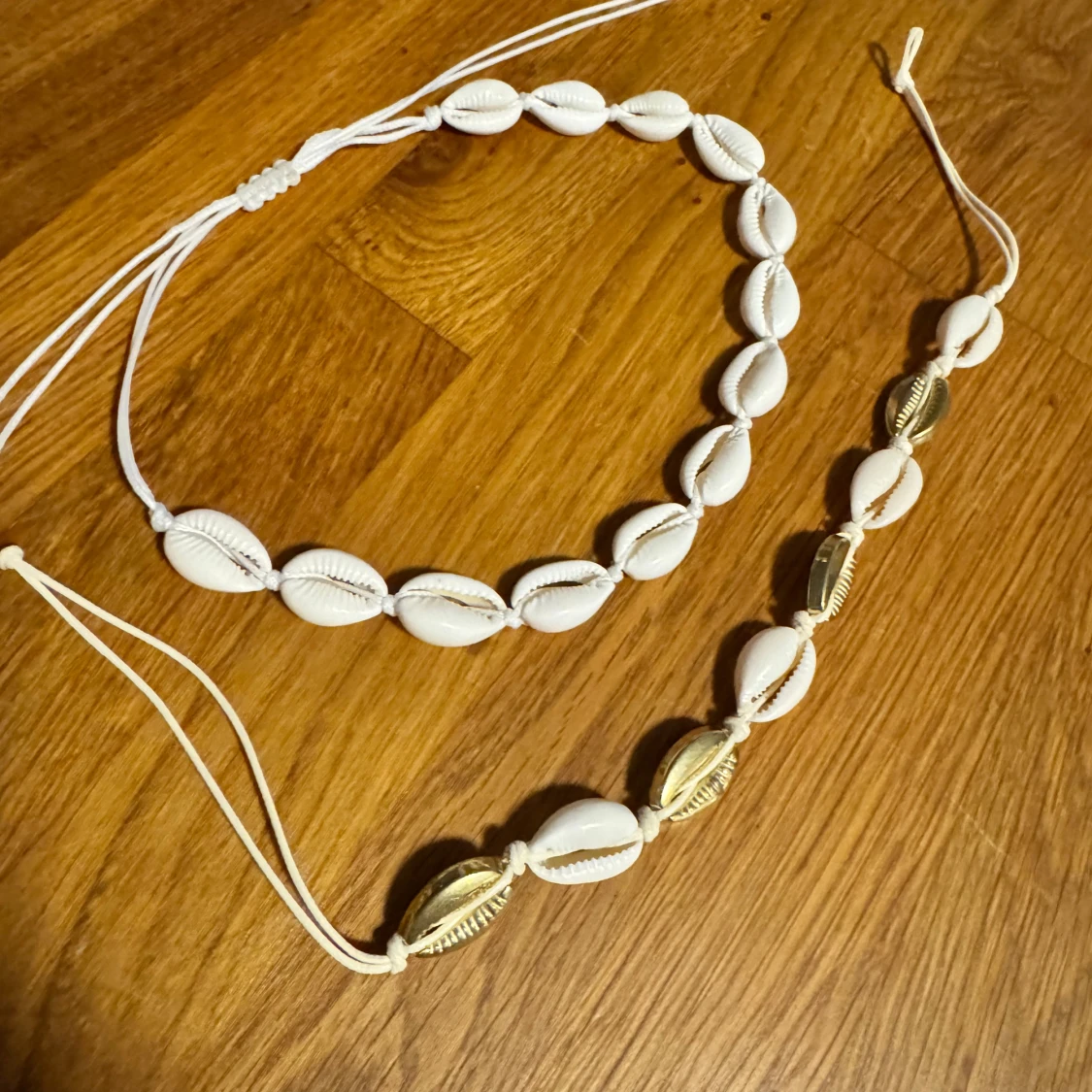 Halsband och armband med snäckor - 91