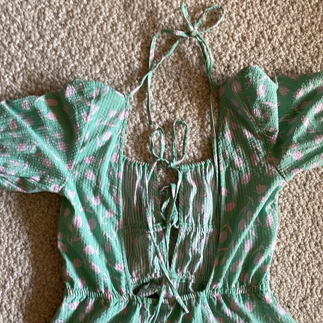 Turkos klänning - 90