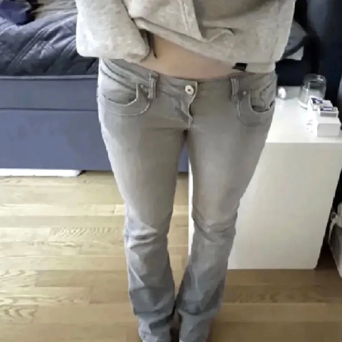 Lågmidjade ltb jeans
