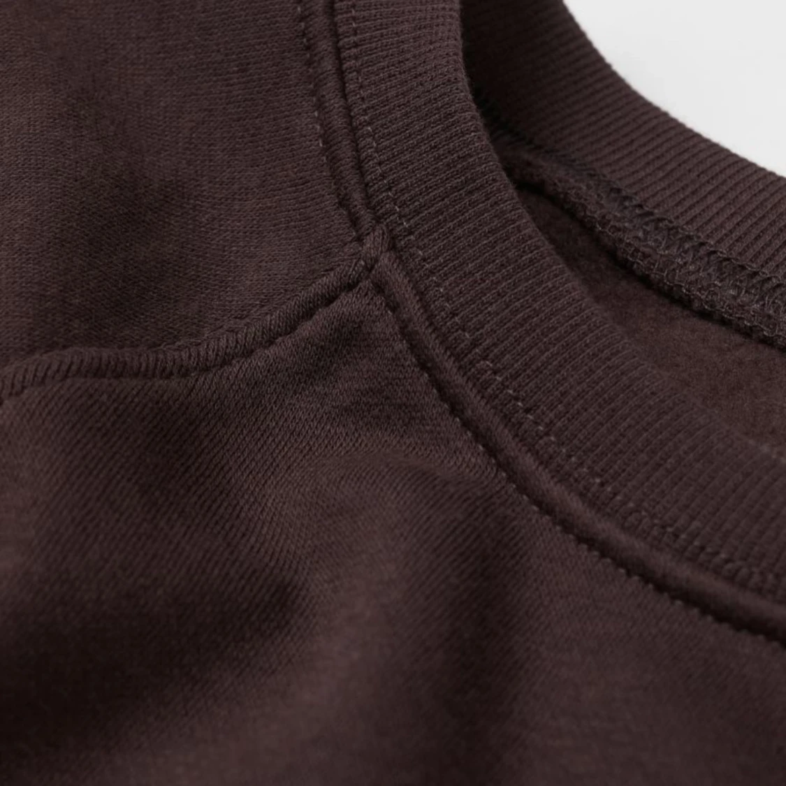 Brun croppad tröja - 90