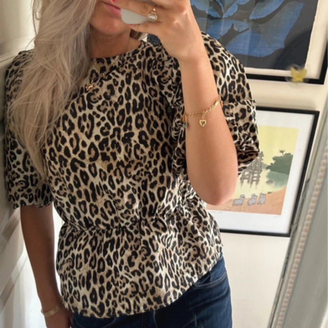 Leopard blus