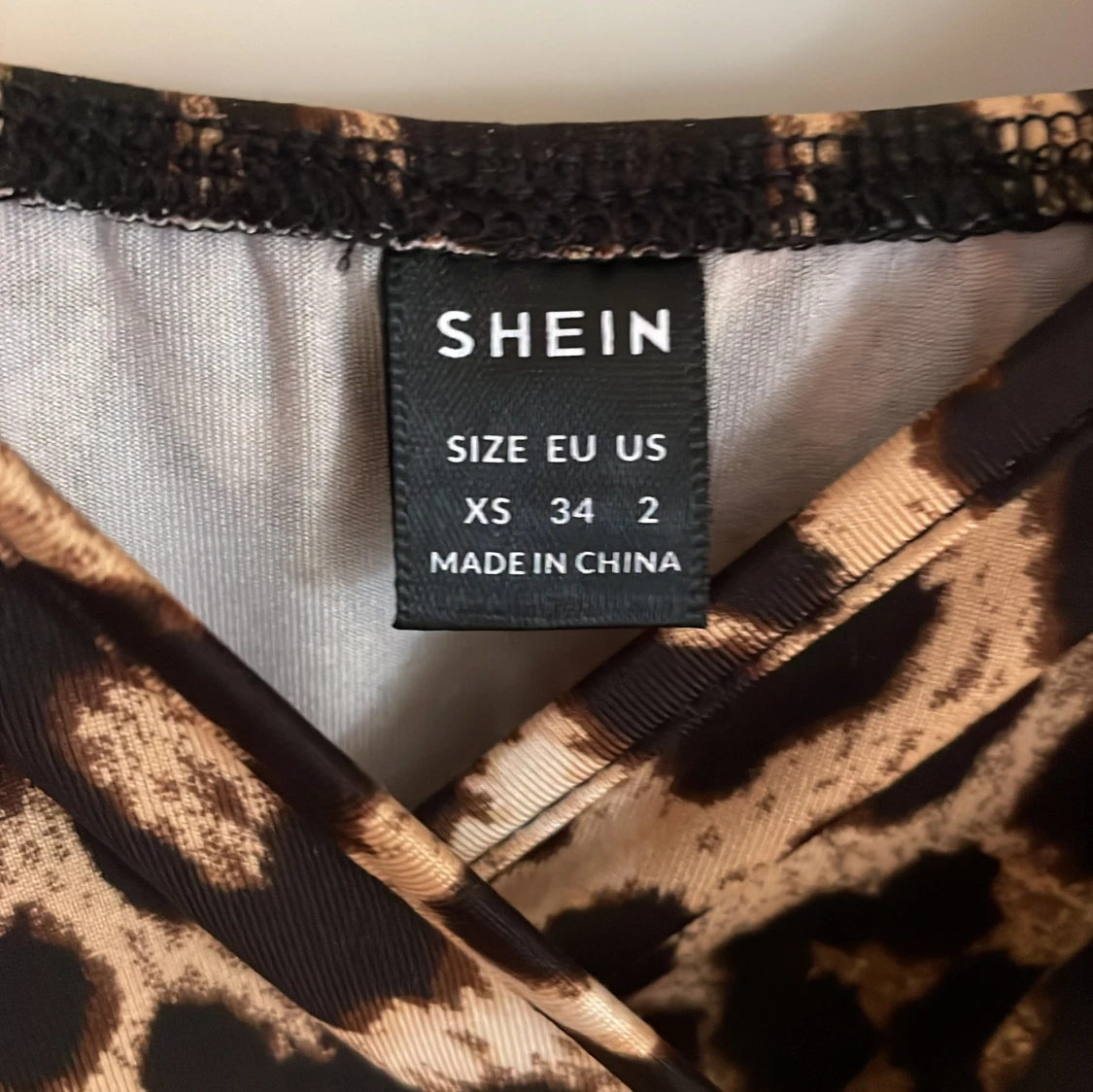 Leopard klänning - 90