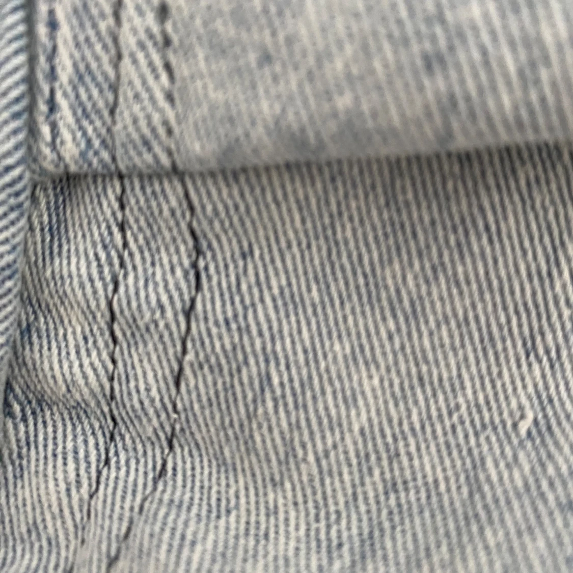 Jeans kjol med volanger - 91