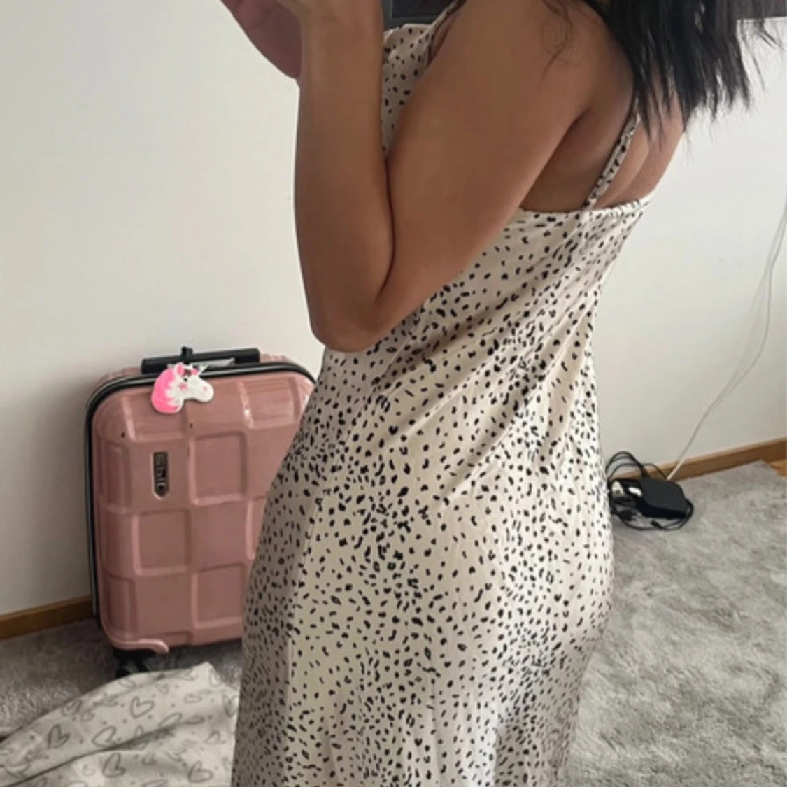 Klänning med slits  - 90