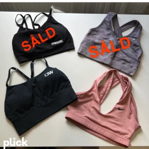 Träningskläder (gymshark, nike, iciw osv) -  Gymstark svart (såld) Gymshark lila, Stl S - 199kr (finns byxor till, se tidigare annons) ICIW - 250kr (SÅLD)  Stl S (finns byxor till, se tidigare annons) Nike Stl XS - 99kr 